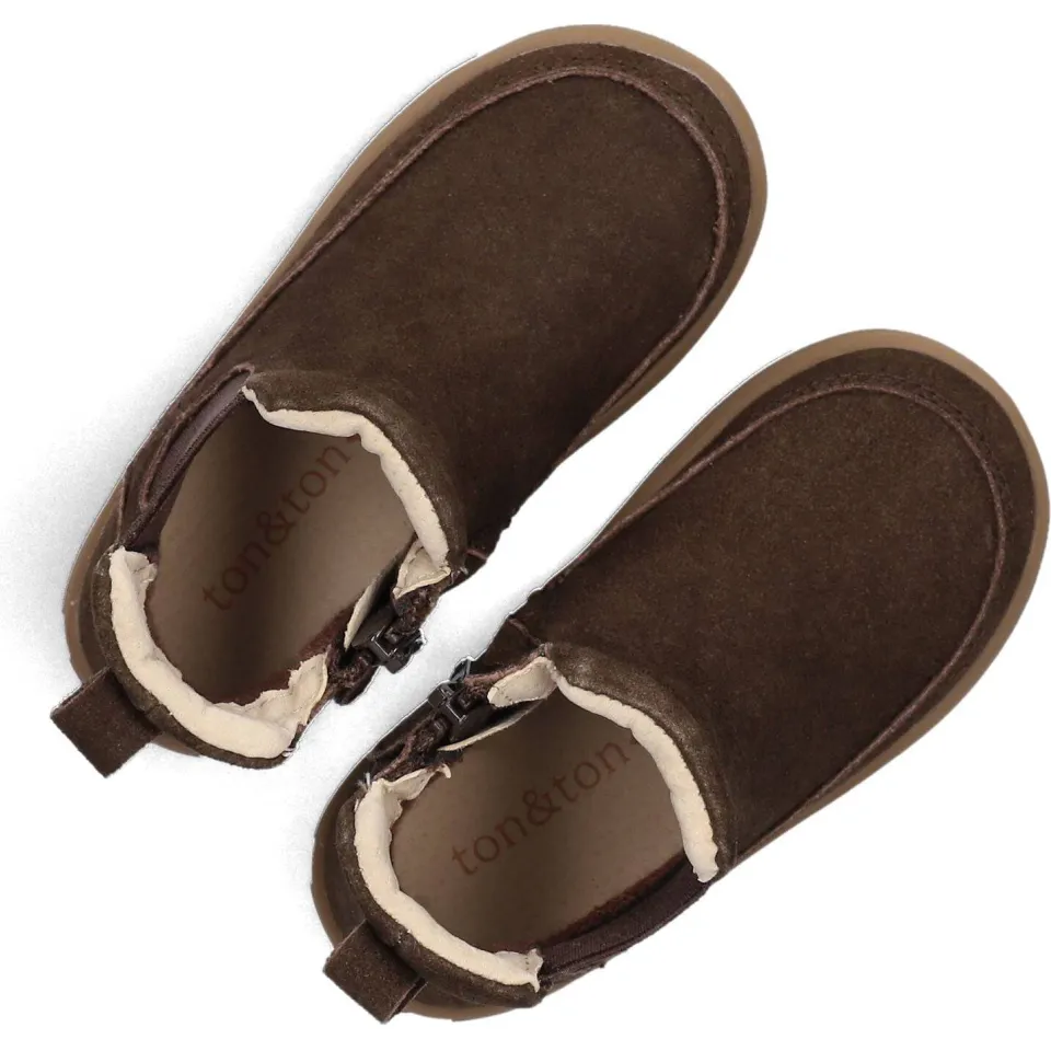 Ton & Ton Boots Ilvy Bruin, foto 4