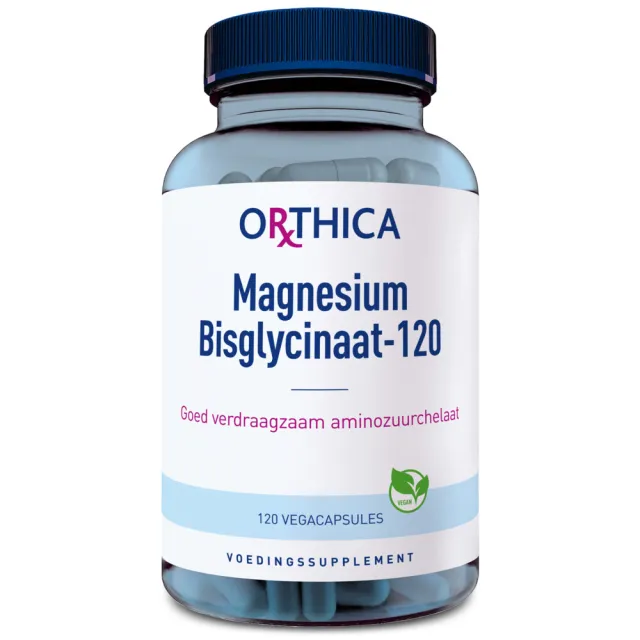 Orthica Magnesium Bisglycinaat-120 vegacapsules