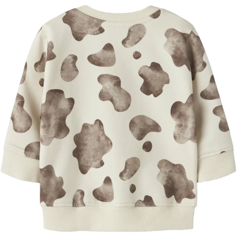 NAME IT BABY regular fit sweater met dierenprint - ecru, foto 3