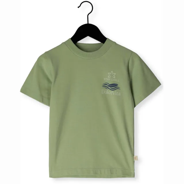 Ton & Ton Polo's & T-shirts Thijn Olijf