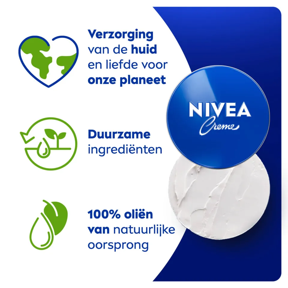 Nivea Crème blik 4 x 150 ml, foto 2