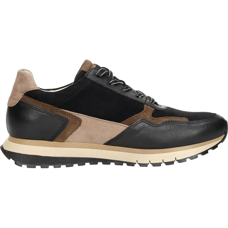 Gabor 3637867 lage sneaker zwart