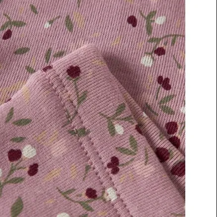 NAME IT BABY gebloemde legging lila, foto 3