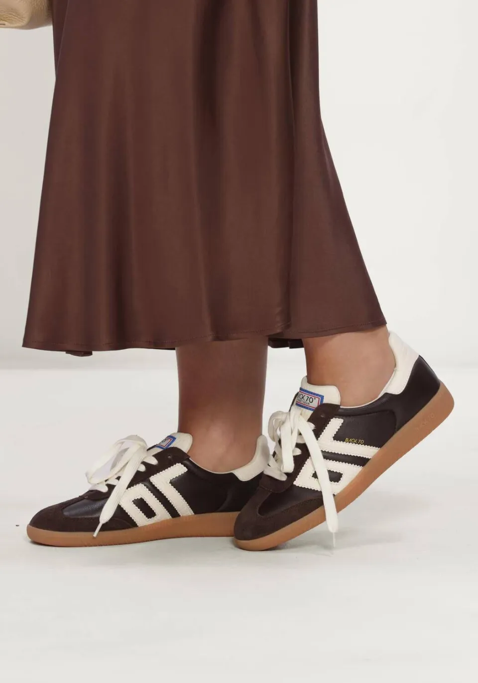 Back 70 BACK70 Cloud lage sneaker bruin, foto 5