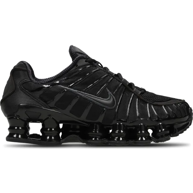 Nike Shox Sneakers Dames - Zwart - Leer Black