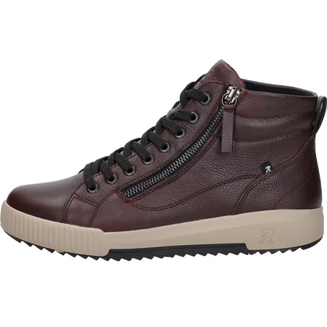 Rieker Revolution veterschoen donkerbruin bordeaux, foto 2