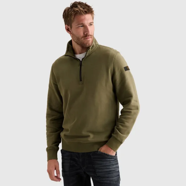PME Legend regular fit sweater - kalamata Khaki