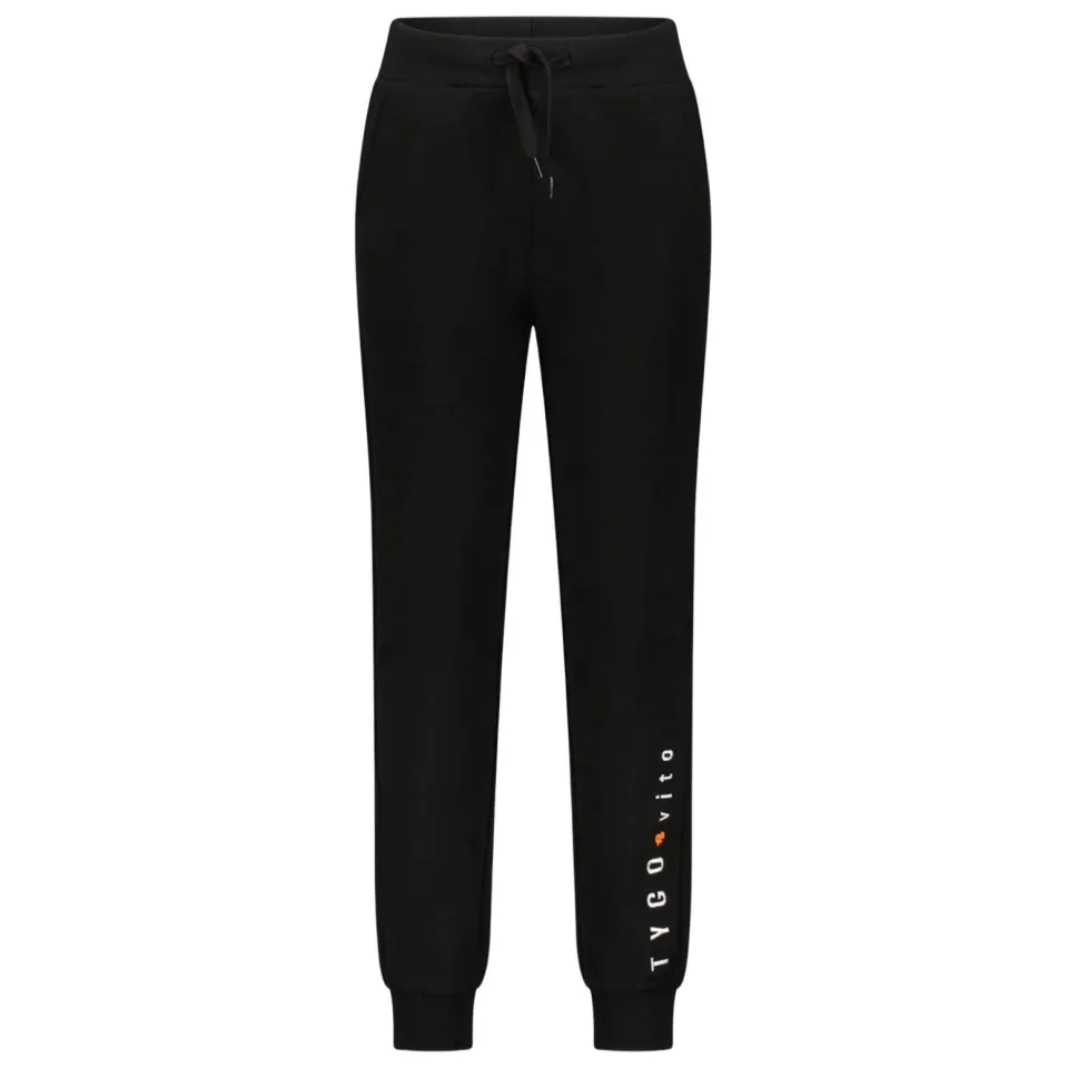 TYGO & vito regular joggingbroek zwart, foto 2