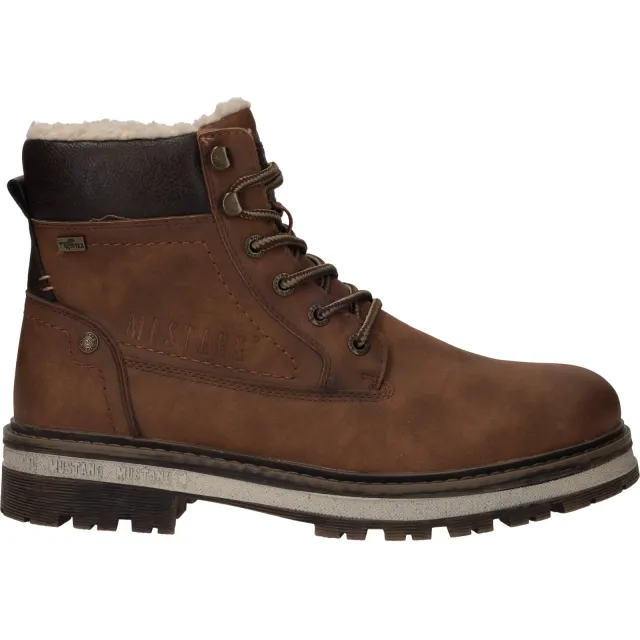 Mustang veterboots cognac
