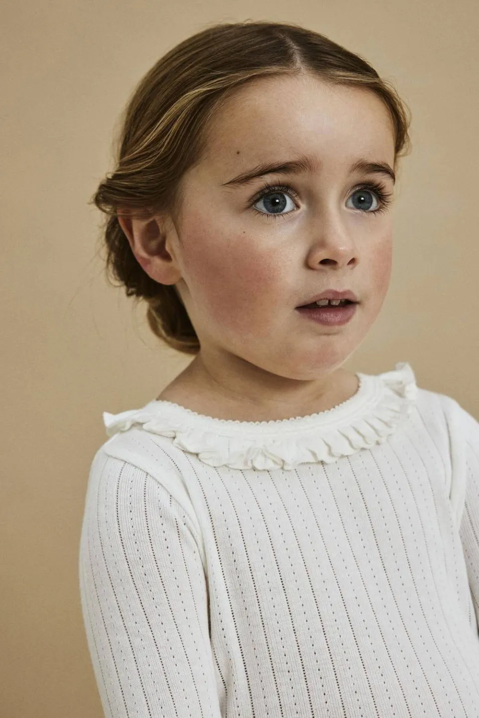 Lil' Atelier longsleeve NMFRACHEL offwhite, foto 5