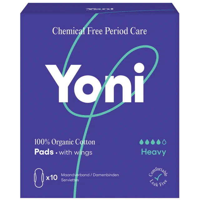 Yoni Maandverband Heavy met vleugels