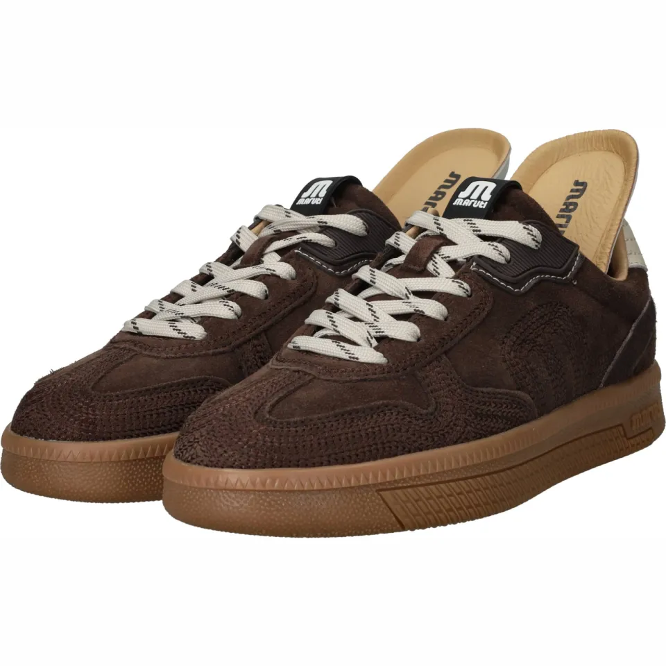 Maruti Yale sneakers bruin, foto 5