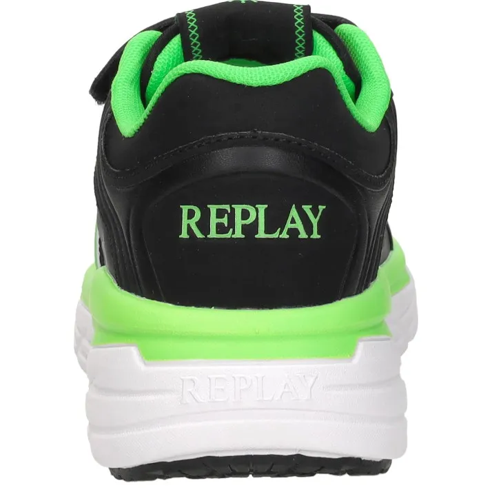 Replay Christal Jr Boy 5 lage sneakers zwart, foto 4