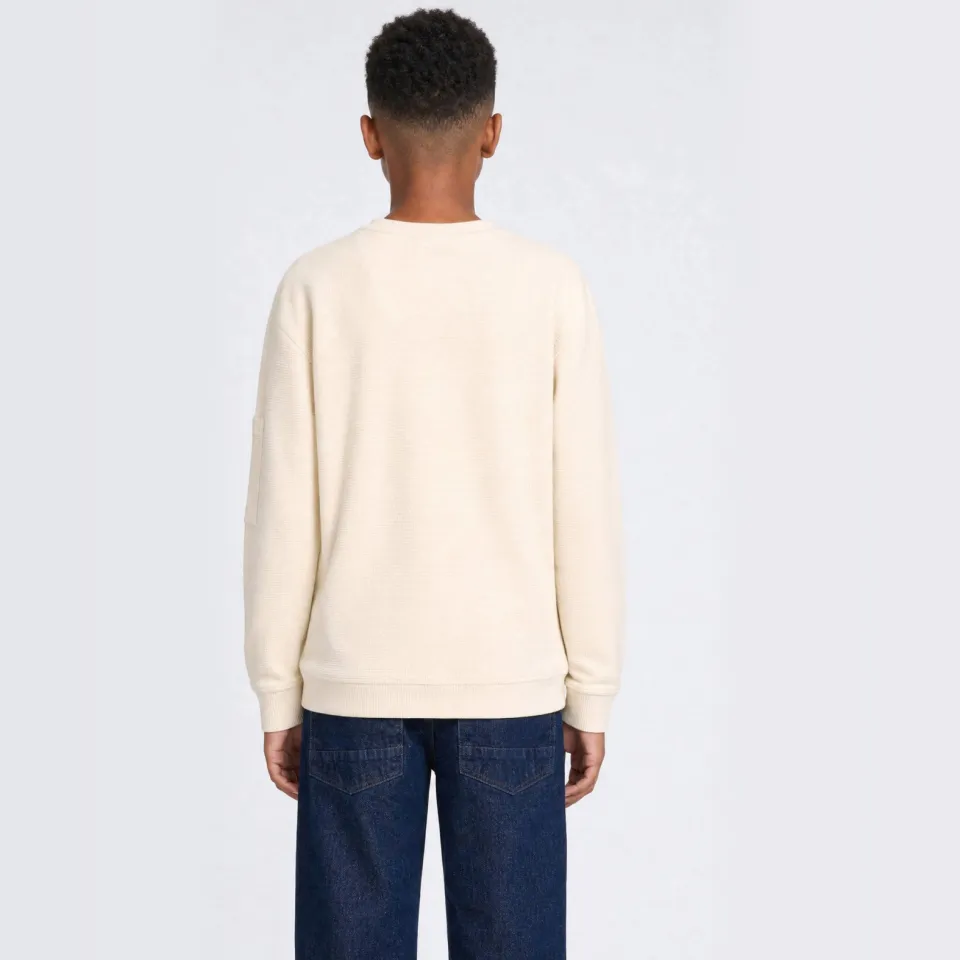 Petrol Industries sweater - crème, foto 5