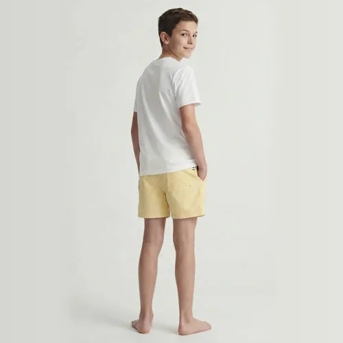 Jack & Jones JUNIOR zwemshort lichtgeel/groen, foto 4