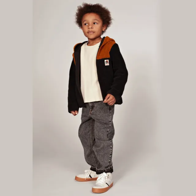 Sturdy oversized longsleeve Mountain top offwhite, foto 2