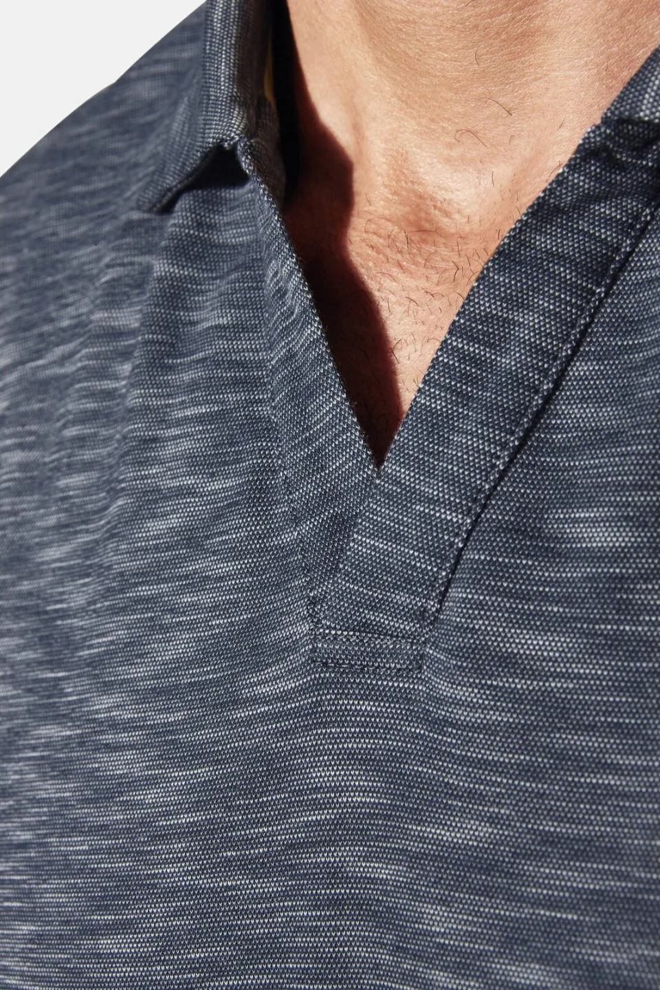 Jan Vanderstorm regular polo GISTUR Plus donkerblauw, foto 5