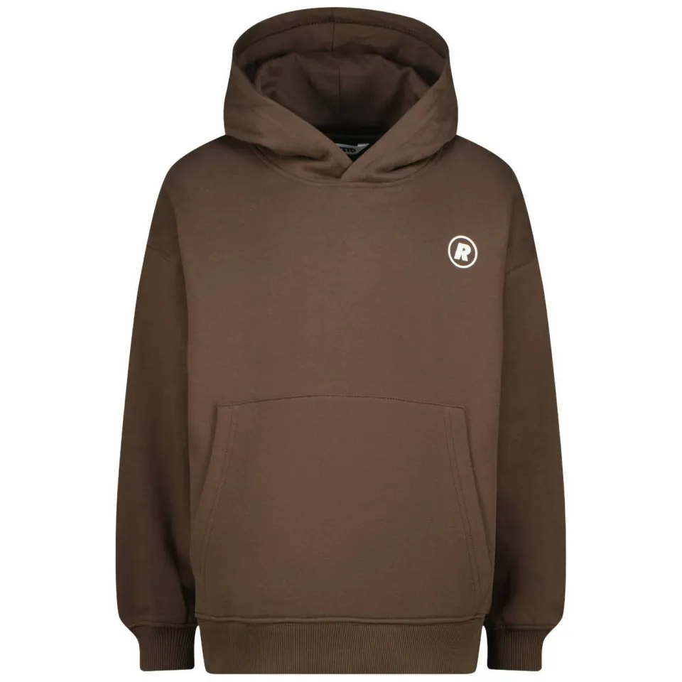 Raizzed oversized hoodie met backprint - bruin, foto 2