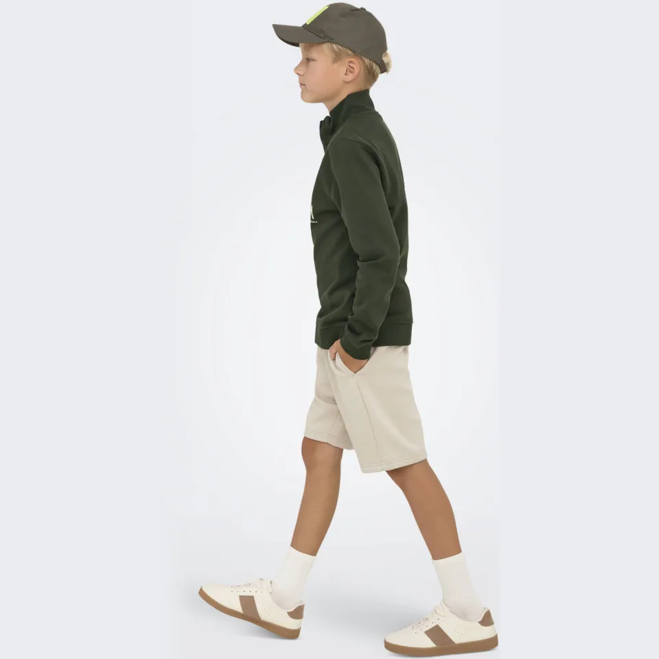 Only & Sons Junior regular sweatshort beige, foto 5