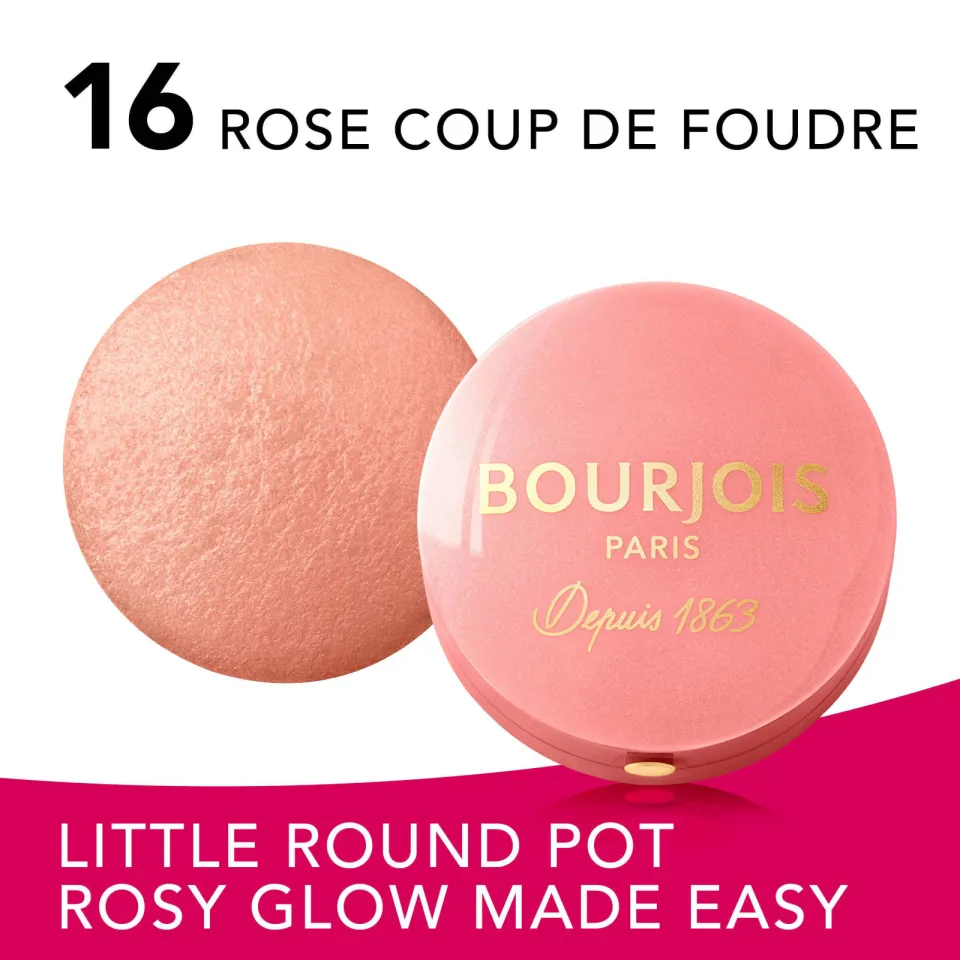 Bourjois Little Round Pot blush 016 Rose Coup de Foudre, foto 3