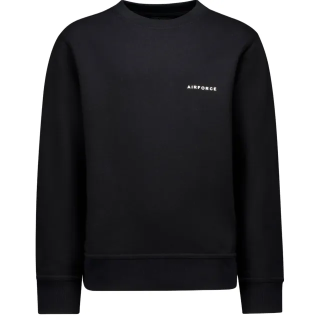 Airforce sweater - zwart