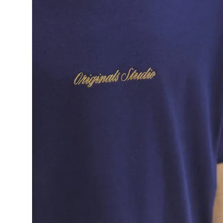 Jack & Jones Junior t-shirt donkerblauw met tekstprint, foto 5