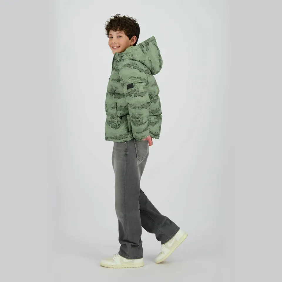 Raizzed gewatteerde jas groen, foto 3