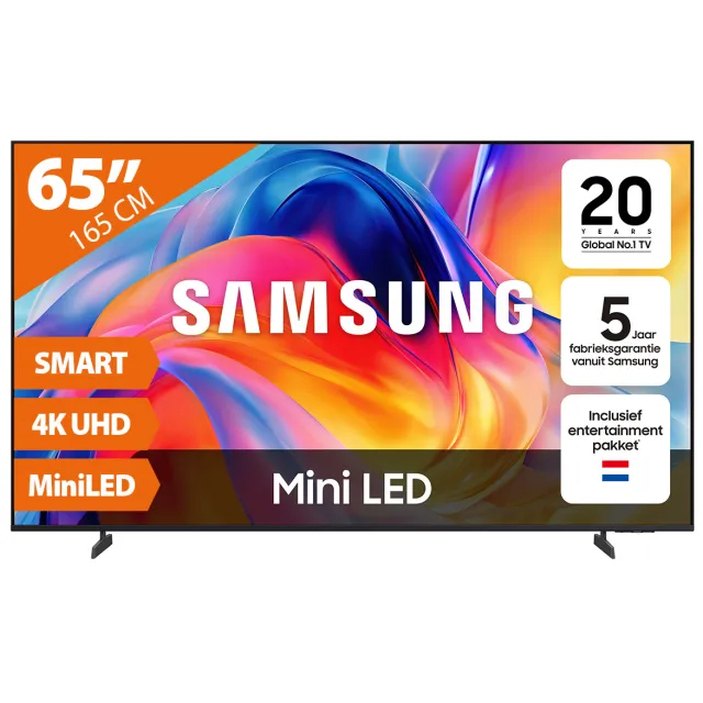 Samsung UE65M73H (2026) - 65 inch - MiniLED TV zwart