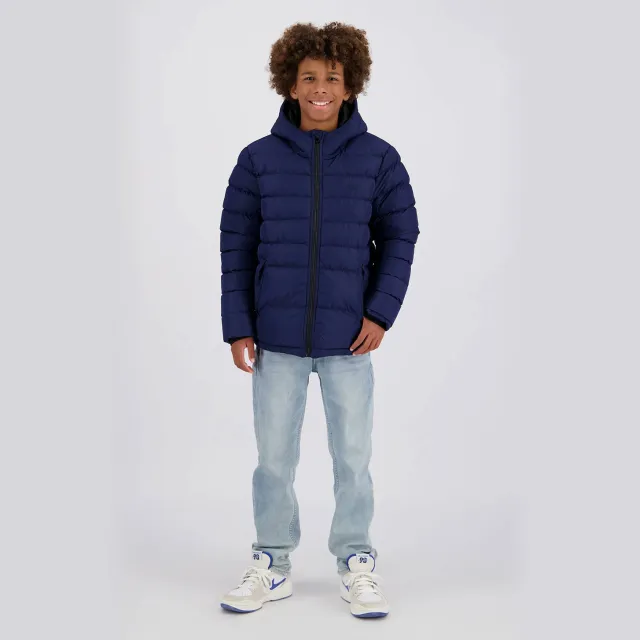 Raizzed Julo pufferjas donkerblauw
