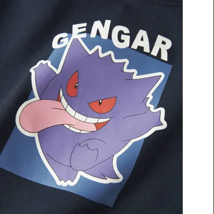 NAME IT Pokemon t-shirt met backprint donkerblauw, foto 6