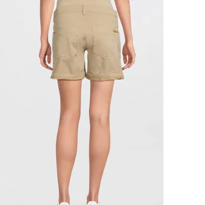 LOVE2WAIT zwangerschaps casual korte broek zand, foto 4
