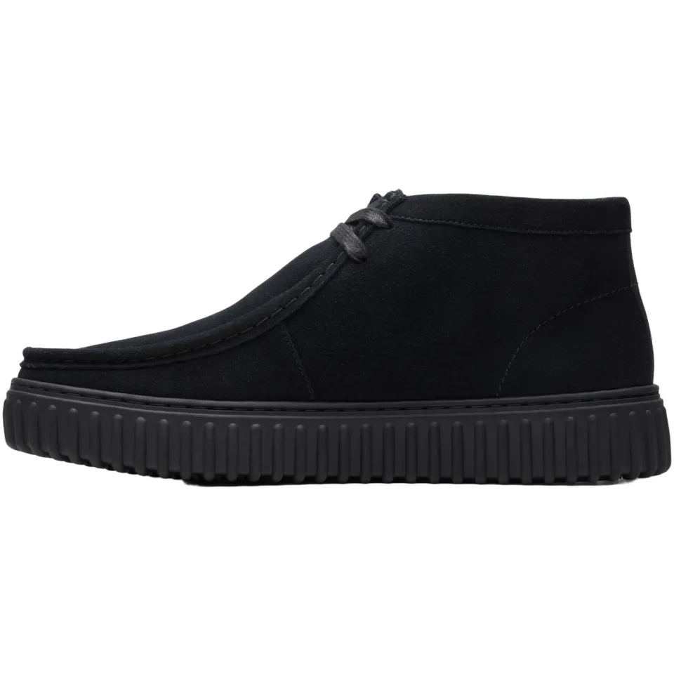 Clarks Torhill Hi zwarte suède veterboot, foto 4