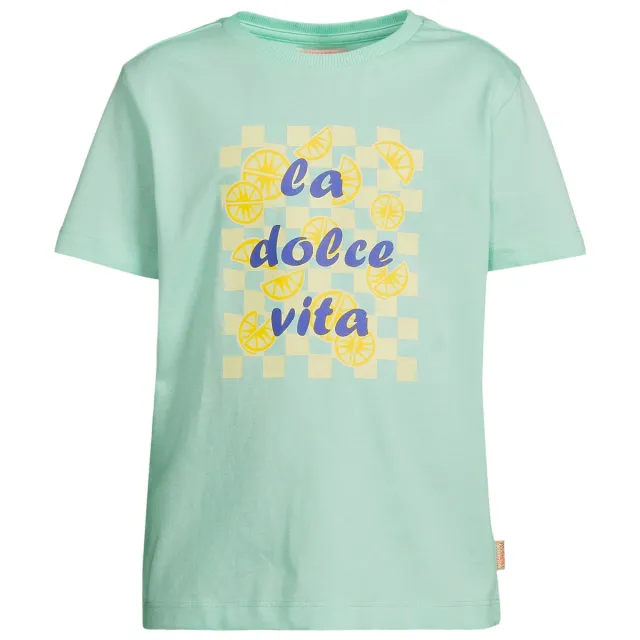 Orange Stars t-shirt mintgroen