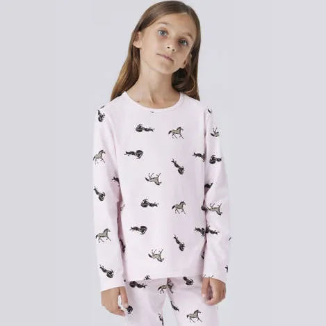 NAME IT Ballerina Horse pyjama lichtroze, foto 6