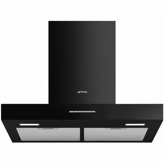 Smeg KBT600BL schouwkap zwart