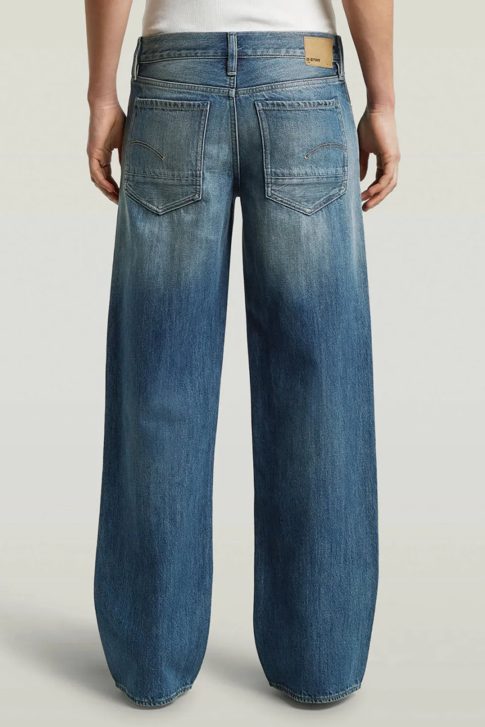G-Star Judee wide leg jeans - mediumblauw, foto 4