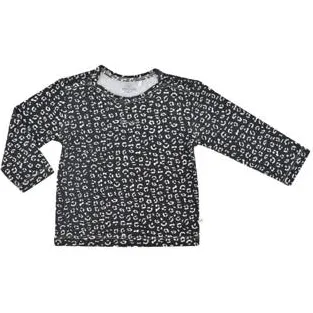 Born by Kiddo United longsleeve antraciet wit Antraciet/wit