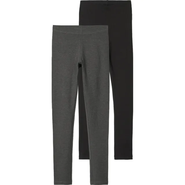 NAME IT NKFVIVIAN legging donkergrijs zwart, foto 2
