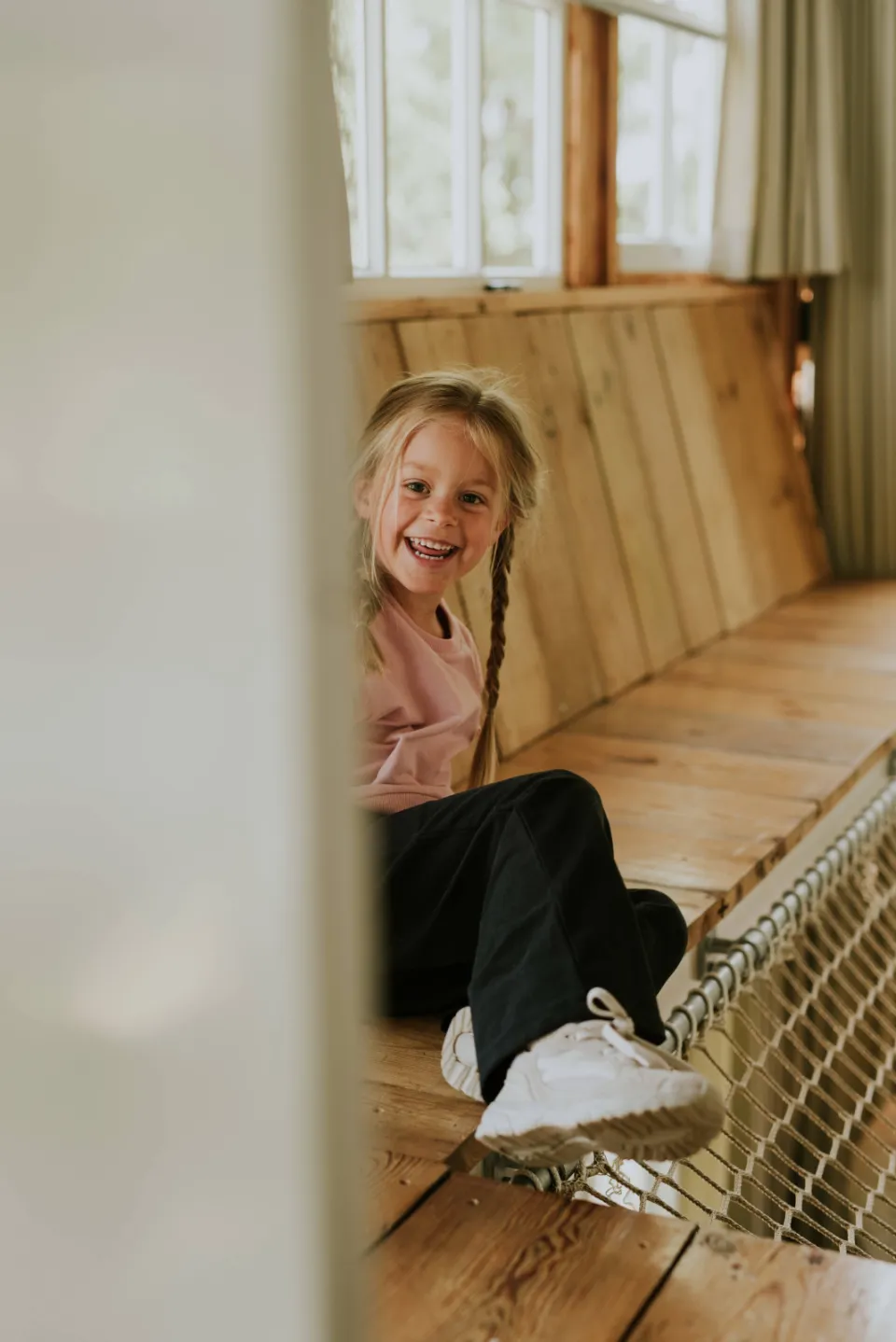 Koko Noko wide leg joggingbroek zwart, foto 4