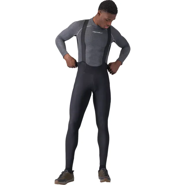 Castelli Unlimited Bibtight fietsbroek grijs