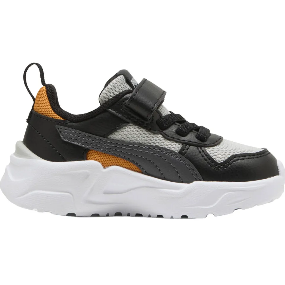 Puma Trinity 4 LT sneakers zwart grijs/zwart/oranje