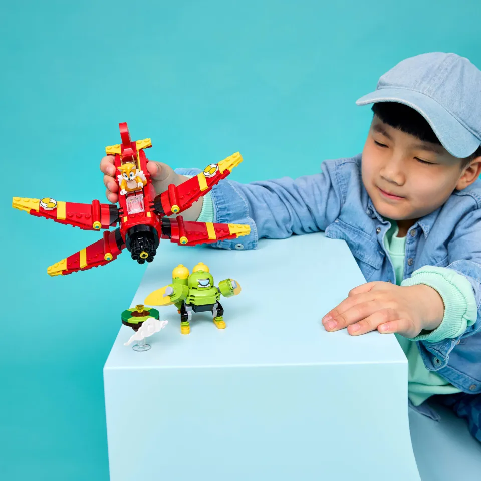 Lego Sonic the Hedgehog Tails en zijn Tornado-1 Vliegtuig Speelgoed 77119, foto 6