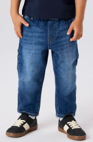 NAME IT MINI NMMBEN loose fit jeans dark blue denim, foto 4