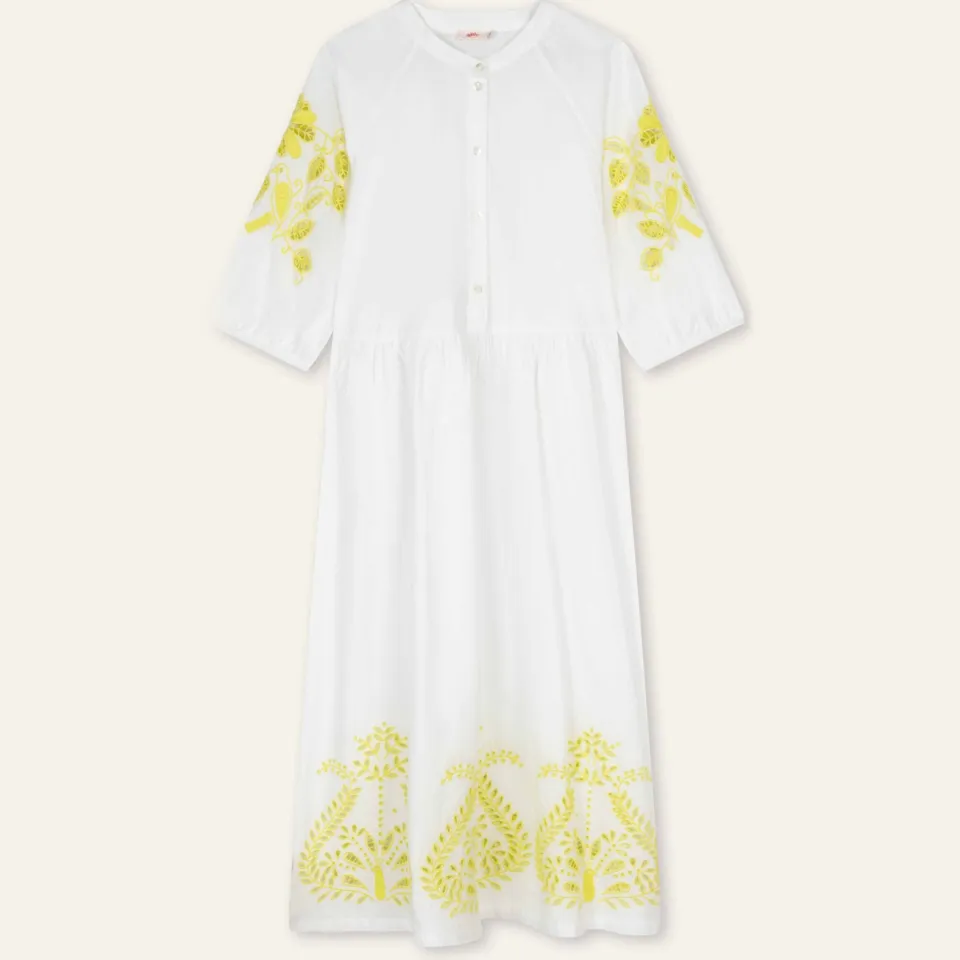 Oilily midi jurk ecru, foto 2
