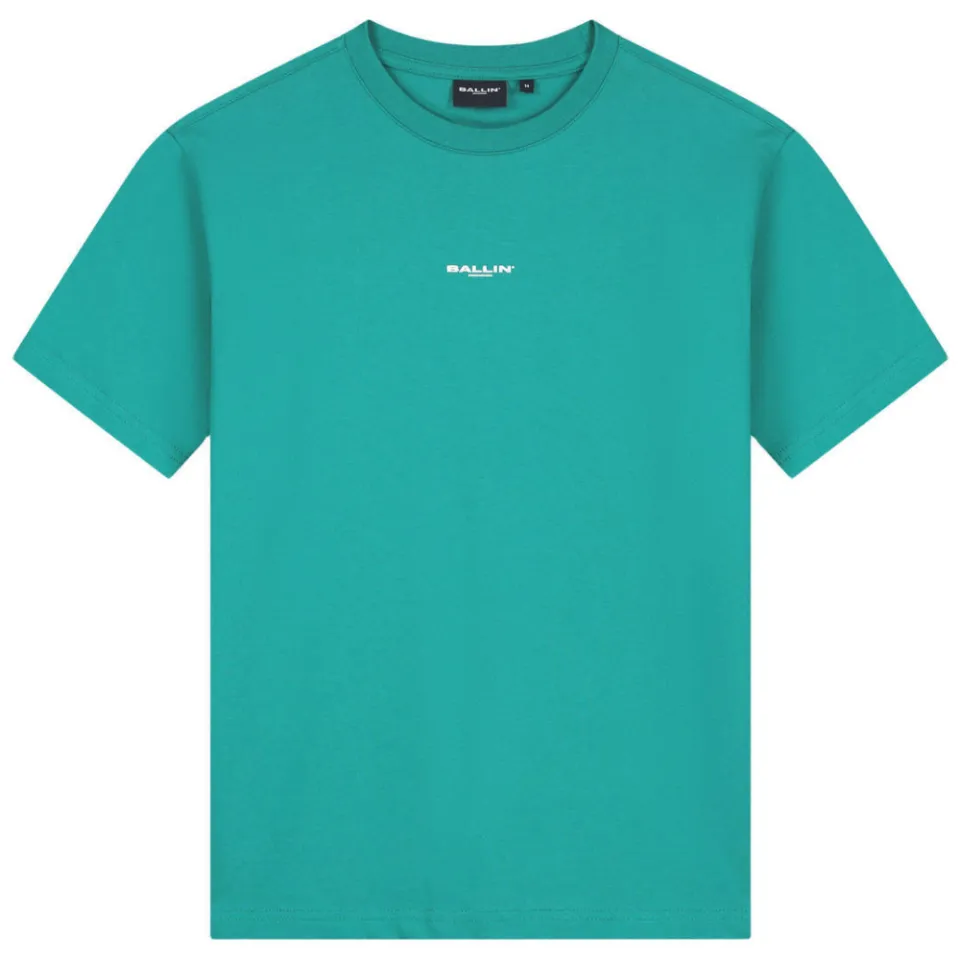 Ballin t-shirt met backprint groen, foto 2
