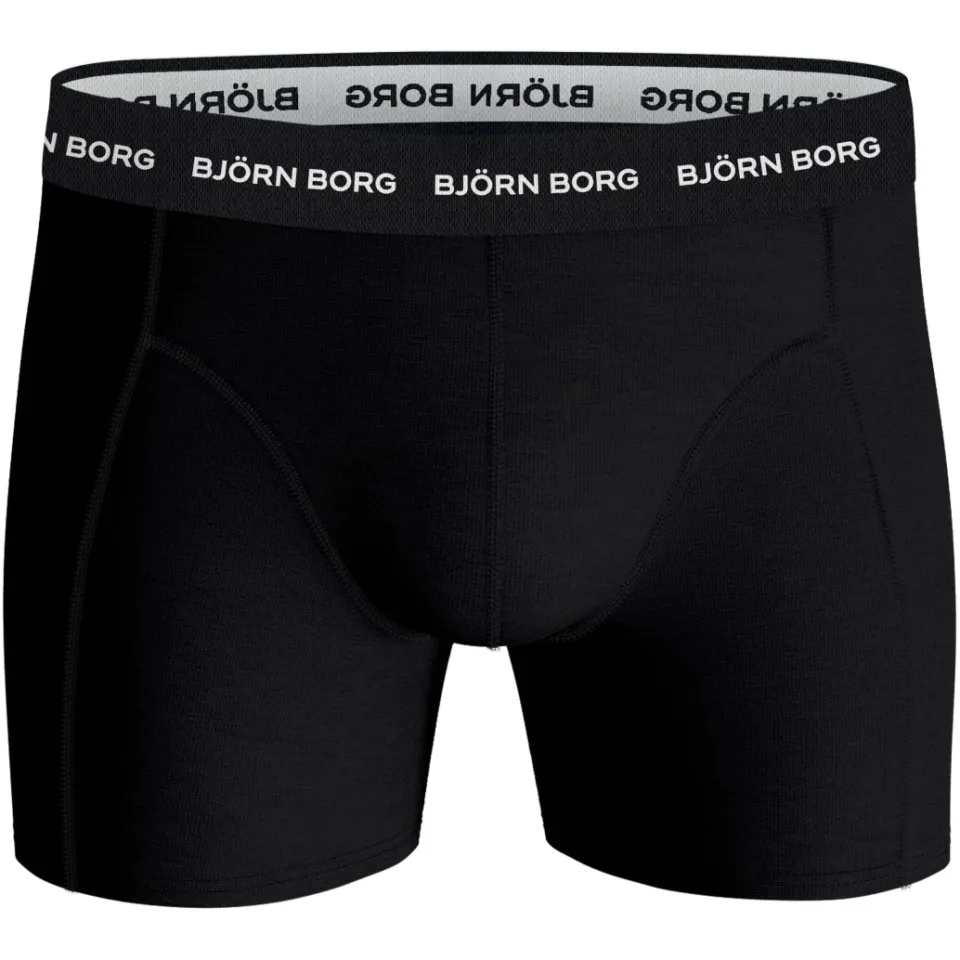 Björn Borg Cotton Stretch boxershorts 5-pack blauw