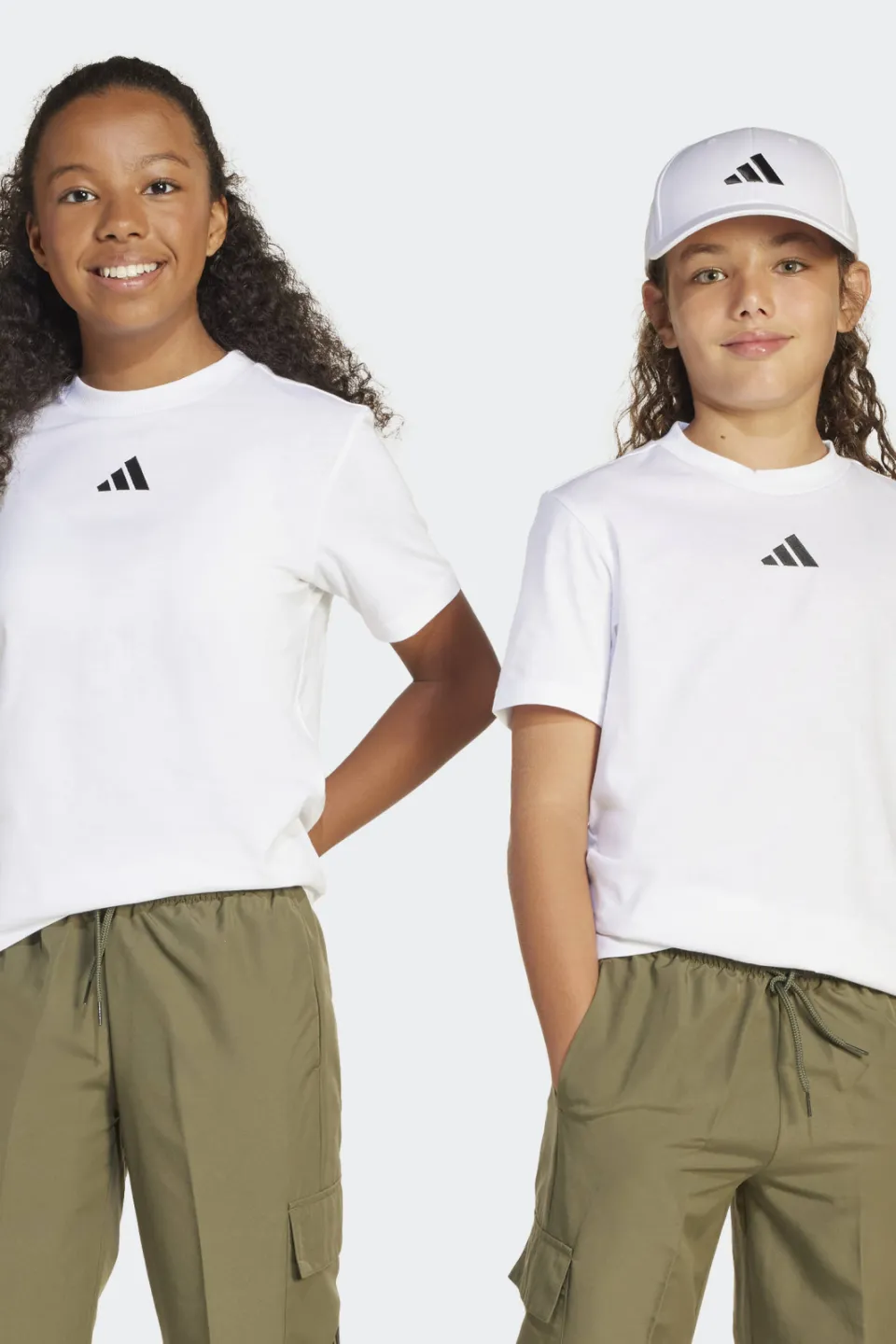 Adidas Essentials T-shirt wit, foto 4