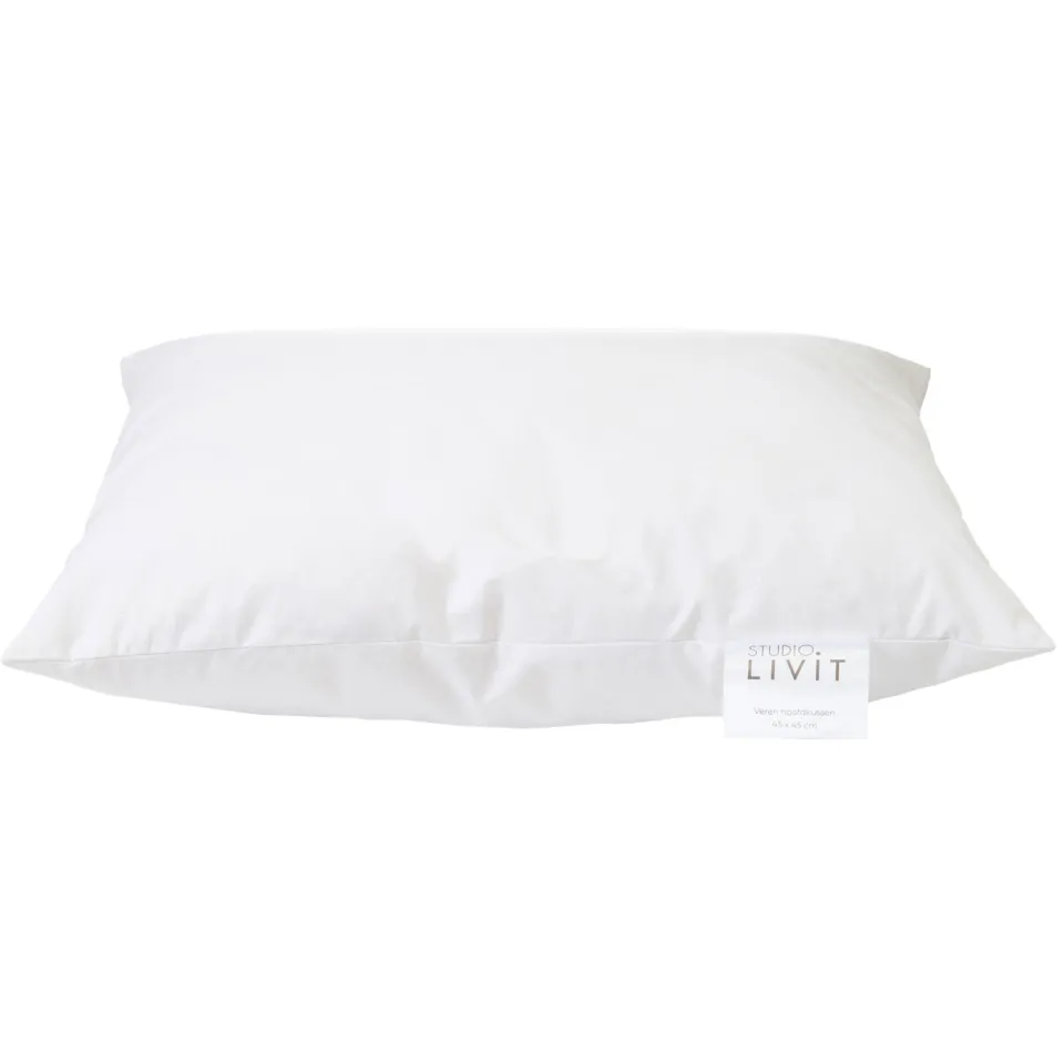 Studio LIVIT binnenkussen veren (45x45 cm) wit, foto 2