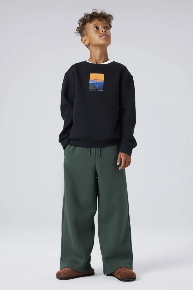 NAME IT KIDS sweater zwart