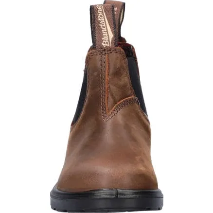 Blundstone 1468 nubuck chelsea boots bruin, foto 3